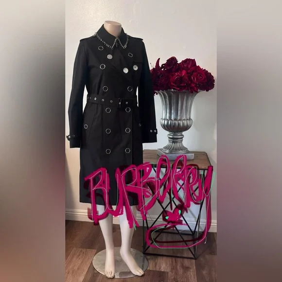 BURBERRY Ring Pierced Mid-length Kensington-fit Gabardine Trench
🫦HARD-2-FIND👄 - Picture 2 of 16
